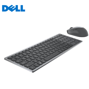 კლავიატურა + მაუსი Dell Multi-Device Wireless Keyboard and Mouse - KM7120W - Russian (QWERTY)