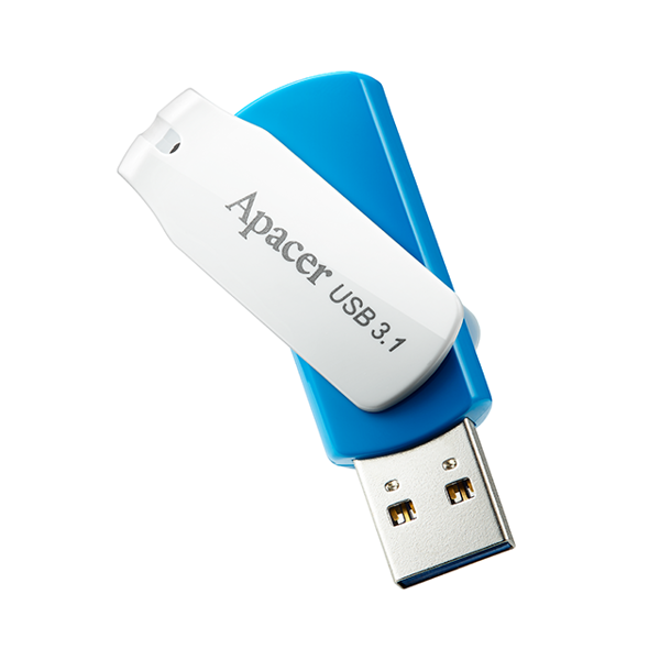 USB ფლეშ მეხსიერაბა Apacer USB3.1 Gen1 Flash Drive AH357 16GB Blue 