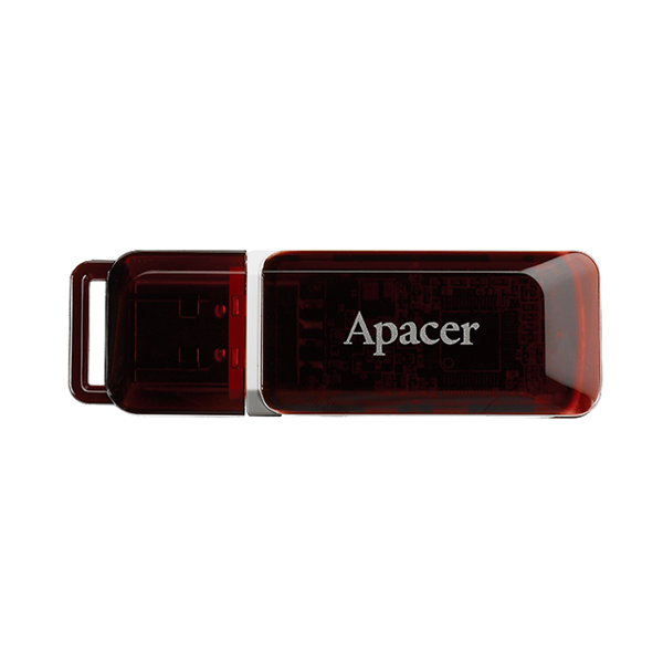 USB ფლეშ მეხსიერაბა Apacer USB2.0 Flash Drive AH321 16GB Red