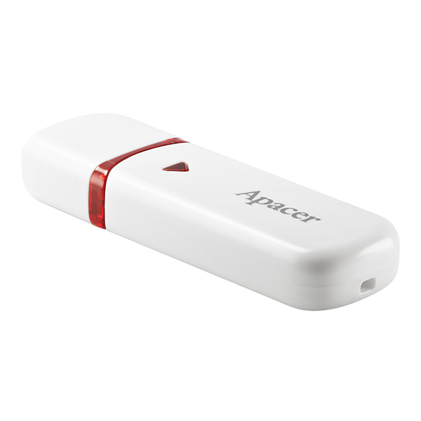 USB ფლეშ მეხსიერაბა Apacer USB2.0 Flash Drive AH333 16GB White