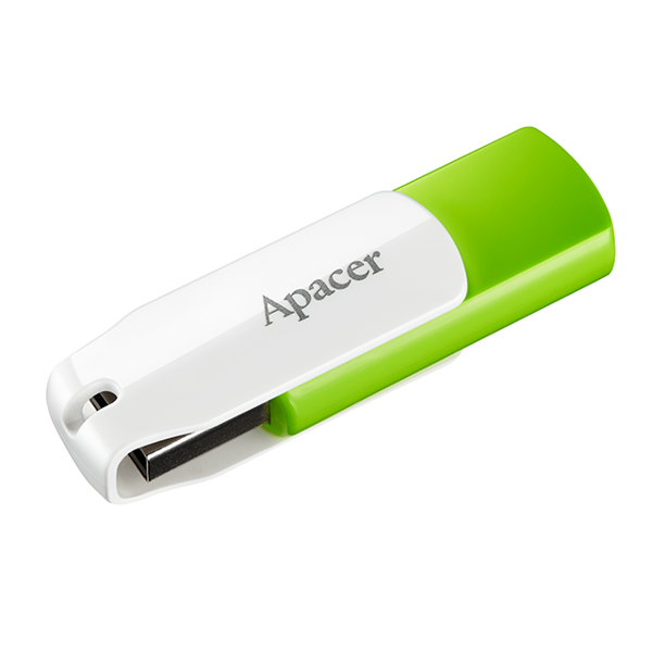 USB ფლეშ მეხსიერება Apacer USB2.0 Flash Drive AH335 16GB Green 