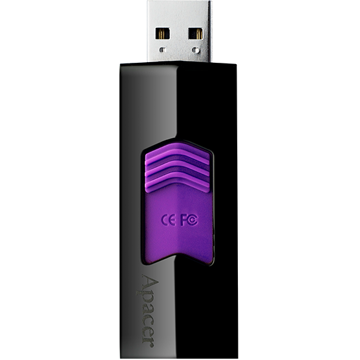 USB ფლეშ მეხსიერაბა Apacer USB2.0 Flash Drive AH332 16GB Purple 