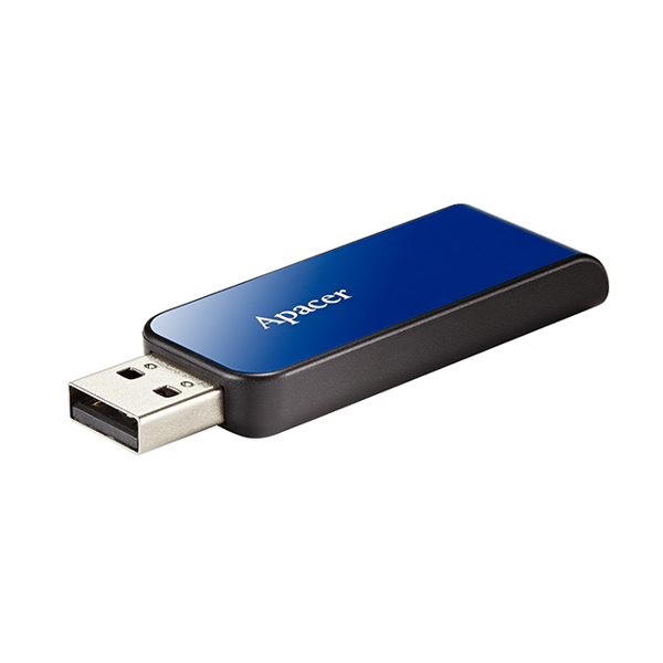 USB ფლეშ მეხსიერაბა Apacer USB2.0 Flash Drive AH334 32GB Blue