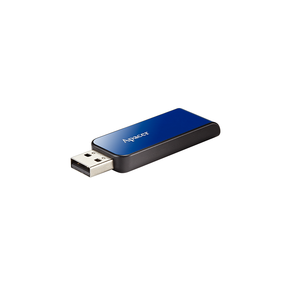 USB ფლეშ მეხსიერაბა Apacer USB2.0 Flash Drive AH334 64GB Blue
