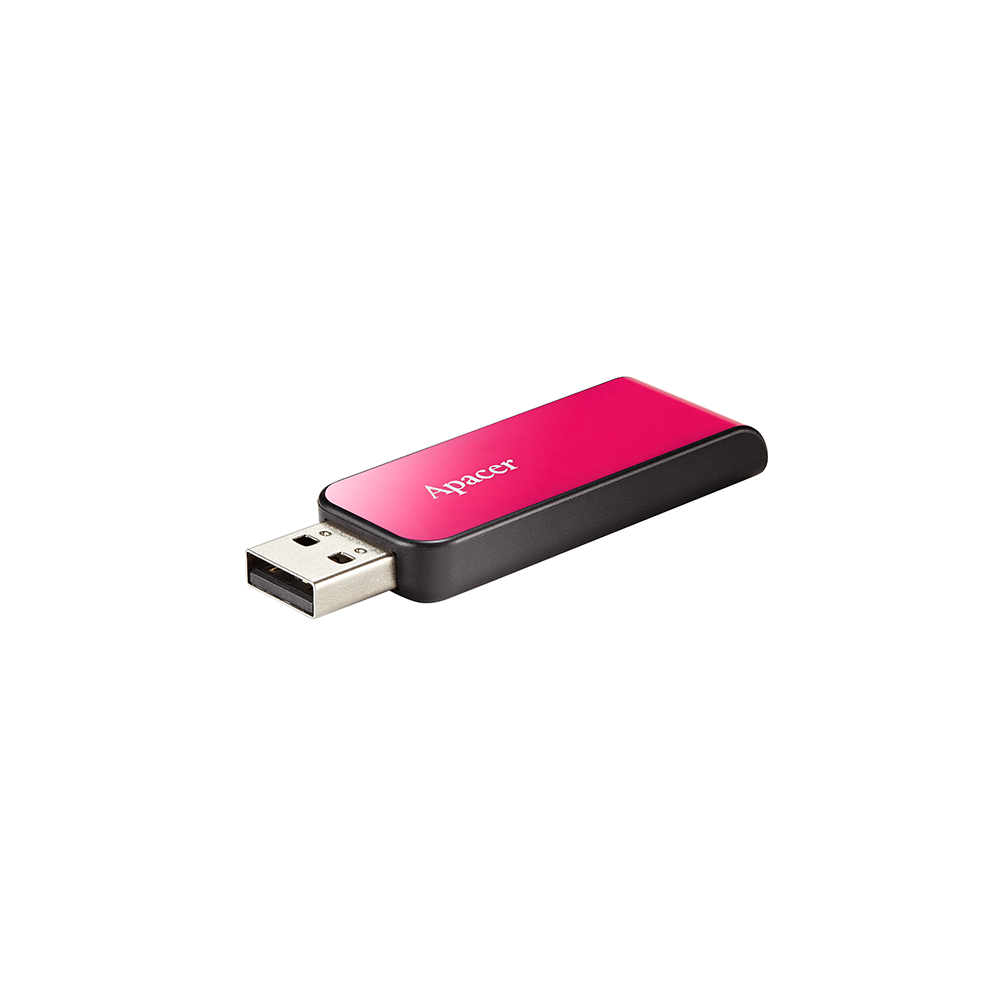 USB ფლეშ მეხსიერაბა Apacer USB2.0 Flash Drive AH334 64GB Pink