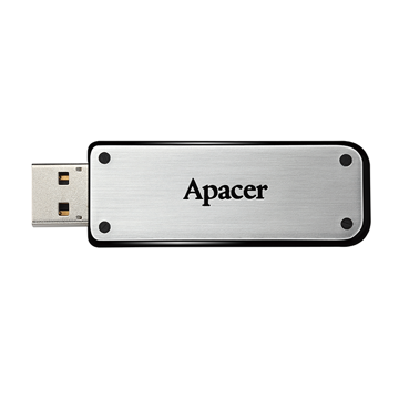 USB ფლეშ მეხსიერაბა Apacer USB2.0 Flash Drive AH328 16GB Silver