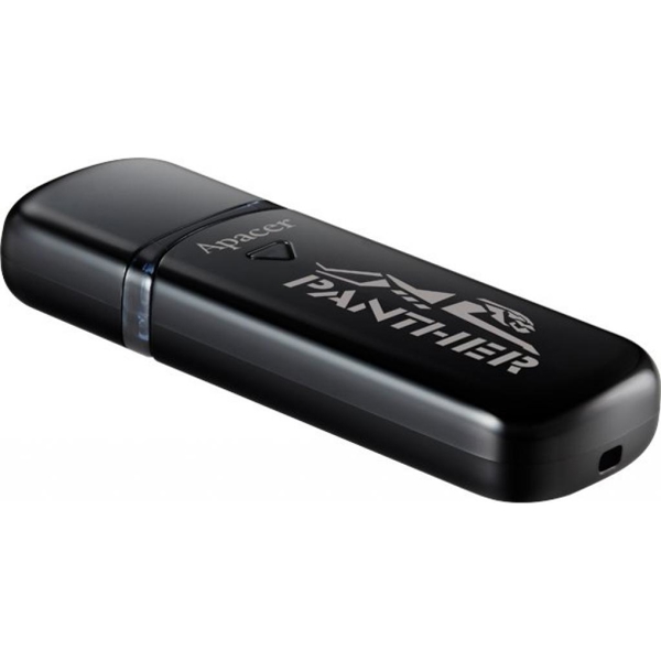 USB ფლეშ მეხსიერაბა Apacer USB3.1 Gen1 Flash Drive AH355 16GB Black RP_Panther