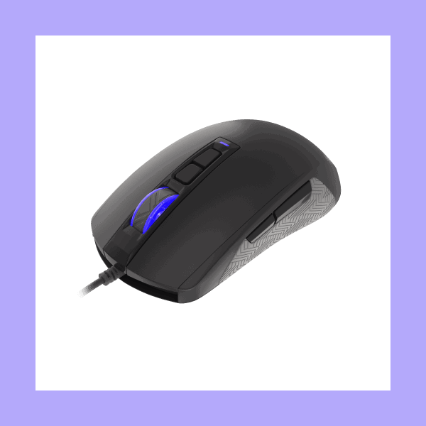 მაუსი Genesis Gaming Optiocal Mouse Krypton 300  500 - 4000 DPI Black