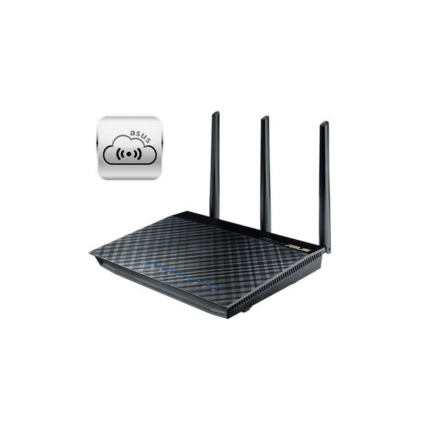 როუტერი ASUS RT-AC66U Dual-Band Wireless Gigabit Router ASUS RT-AC66U/B1 AC1750