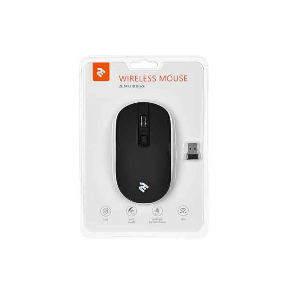 მაუსი 2Е MF210 Wireless mouse Black