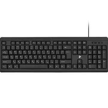 2E KS108 Keyboard USB Black