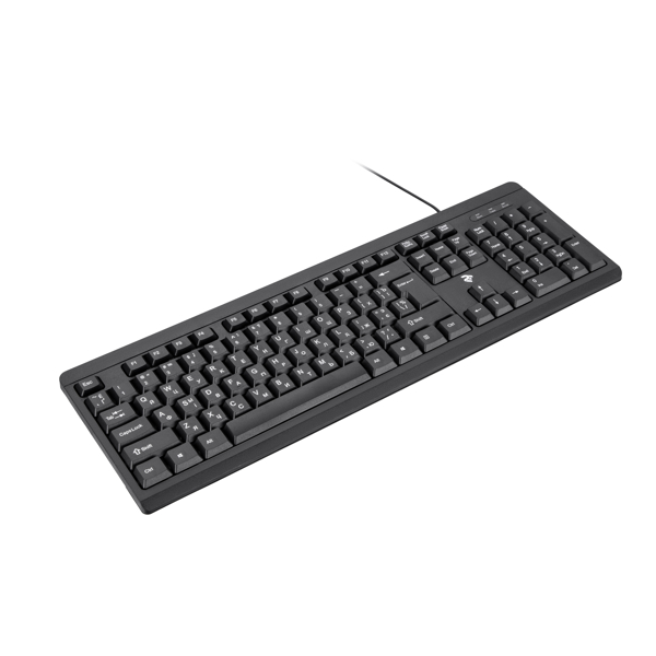 კლავიატურა 2E KS108 Keyboard USB Black