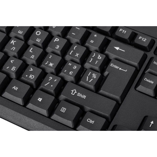 კლავიატურა 2E KS108 Keyboard USB Black