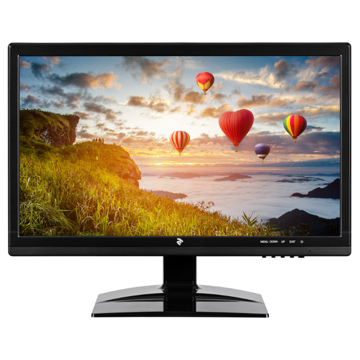 მონიტორი 2E A1919B 18.5" LCD DVI, TN Black 