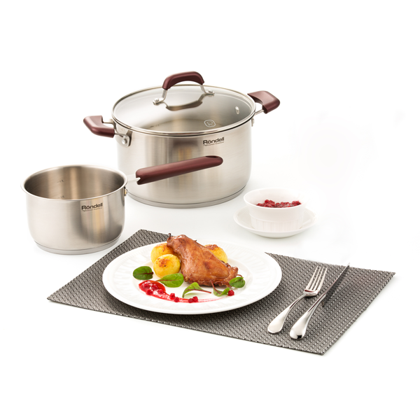 ქვაბი RONDELL RDS 735 1.7L 16cm stainless steel