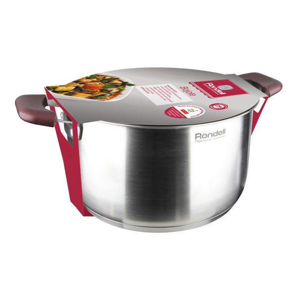 ქვაბი RONDELL RDS 736 3.3L 20cm  stainless steel