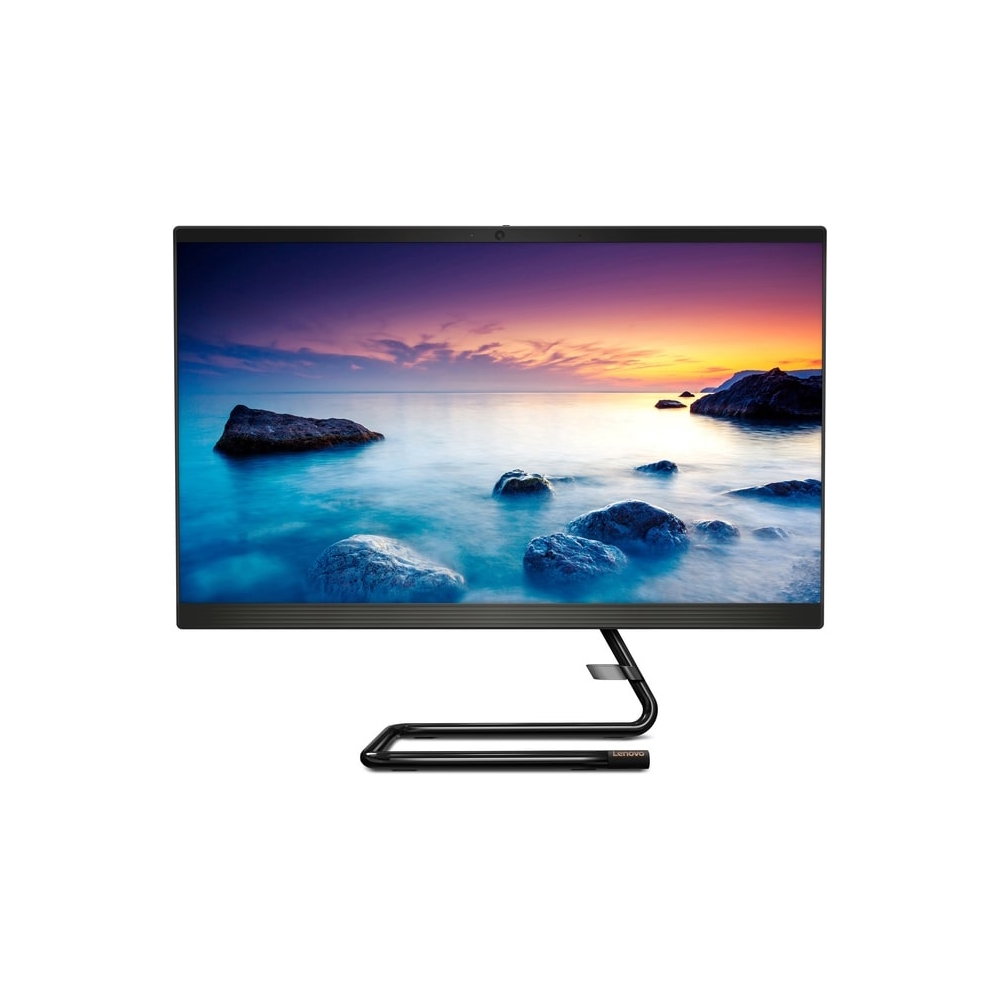 All In One კომპიუტერი Lenovo IdeaCentre A340 23.8" FHD I3-9100T 8GB, 256GB SSD Wireless KM Black