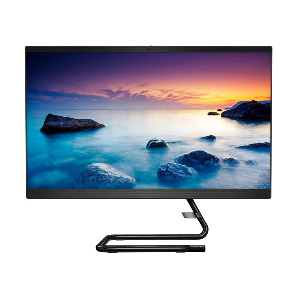 All In One კომპიუტერი Lenovo IdeaCentre A340 23.8" FHD I5-9400T 8GB, 256GB SSD Wireless KM Black