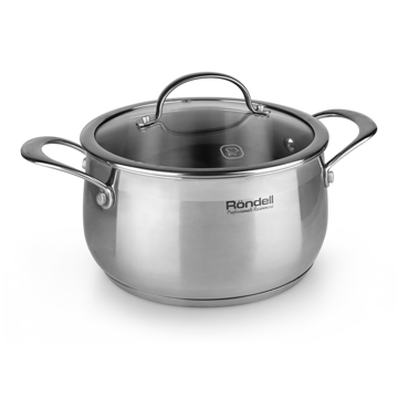 ქვაბი RONDELL RDS 746 2.5L 18cm stainless steel