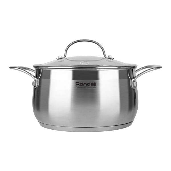 ქვაბი RONDELL RDS 746 2.5L 18cm stainless steel