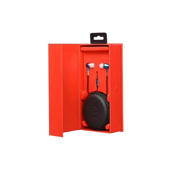ყურსასმენი 2E S2 IES2BL Metal Skin with control switch&mic Wired Blue