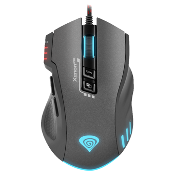 მაუსი GENESIS Gaming Optiocal Mouse Xenon 210 3200DPI RGB, With Software Black