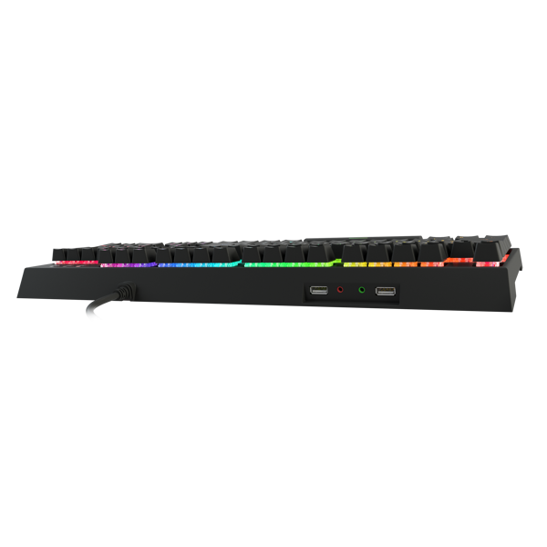 კლავიატურა GENESIS THOR 200 Gaming Keyboard Hybrid RGB Switch Blacklight US Layout