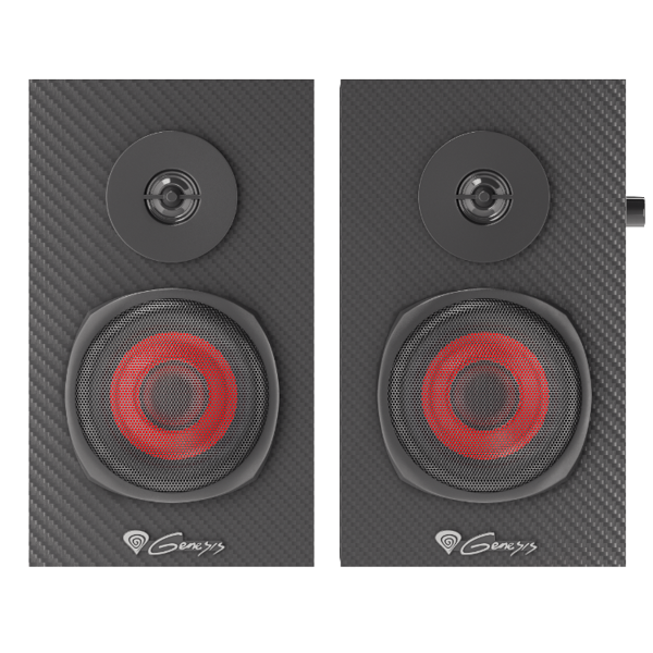  დინამიკი GENESIS HELIUM 200 Gaming Speakers 2.0 10W X 2 Red, Black