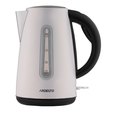 ელექტრო ჩაიდანი ARDESTO EKL-F300W, 2150W, 1.7L, Electric Kettle, White