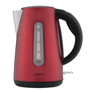 ARDESTO EKL-F300R, 2150W, 1.7L, Electric Kettle, Red