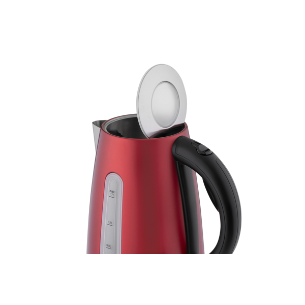 ARDESTO EKL-F300R, 2150W, 1.7L, Electric Kettle, Red