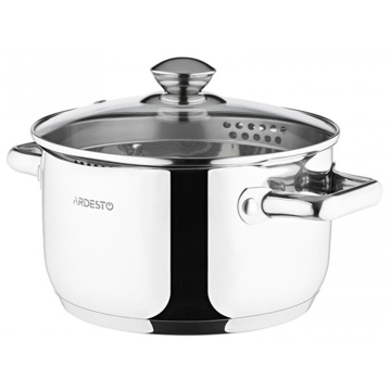 ქვაბი ARDESTO AR2836CS Casserole Gemini, 3.6L Stainless Steel