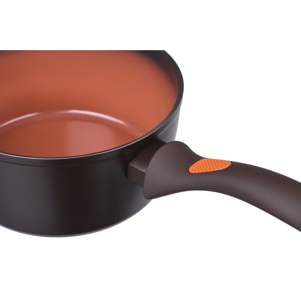 ტაფა ARDESTO AR2716SA Sauce pan Terra Nature Orange/Brown, Aluminium