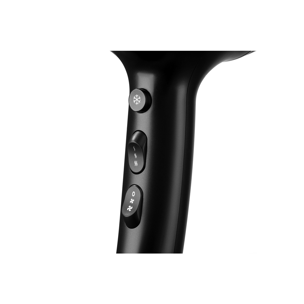 თმის საშრობი ARDESTO HD-Y210, 2100W, Hair dryer, Black