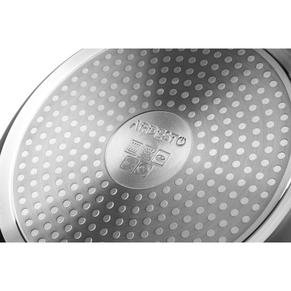 ტაფა ARDESTO AR1926GA Fry pan Gemini 26 cm, Gray, Aluminium