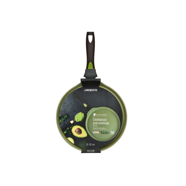 ტაფა ARDESTO AR2528CA Crepe pan Avocado 28 cm, aluminium