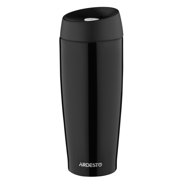 თერმოსი ARDESTO AR2645TB Travel mug Easy travel 450 ml, Black