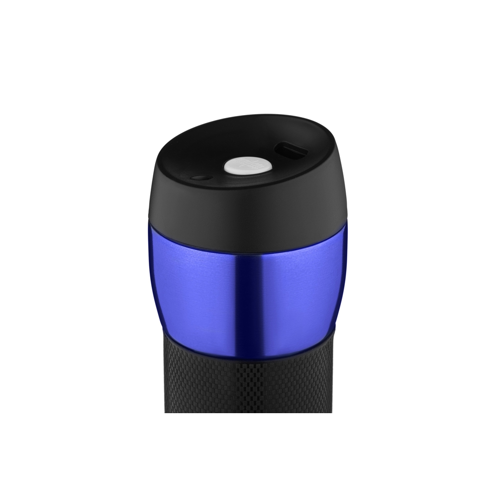 თერმოსი ARDESTO AR2645STB Travel mug Easy travel 0.45l, Silocone, Blue