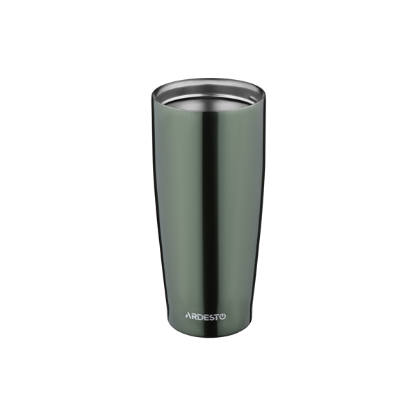 თერმოსი ARDESTO AR2645OLB Travel mug Easy travel 450 ml, Olive