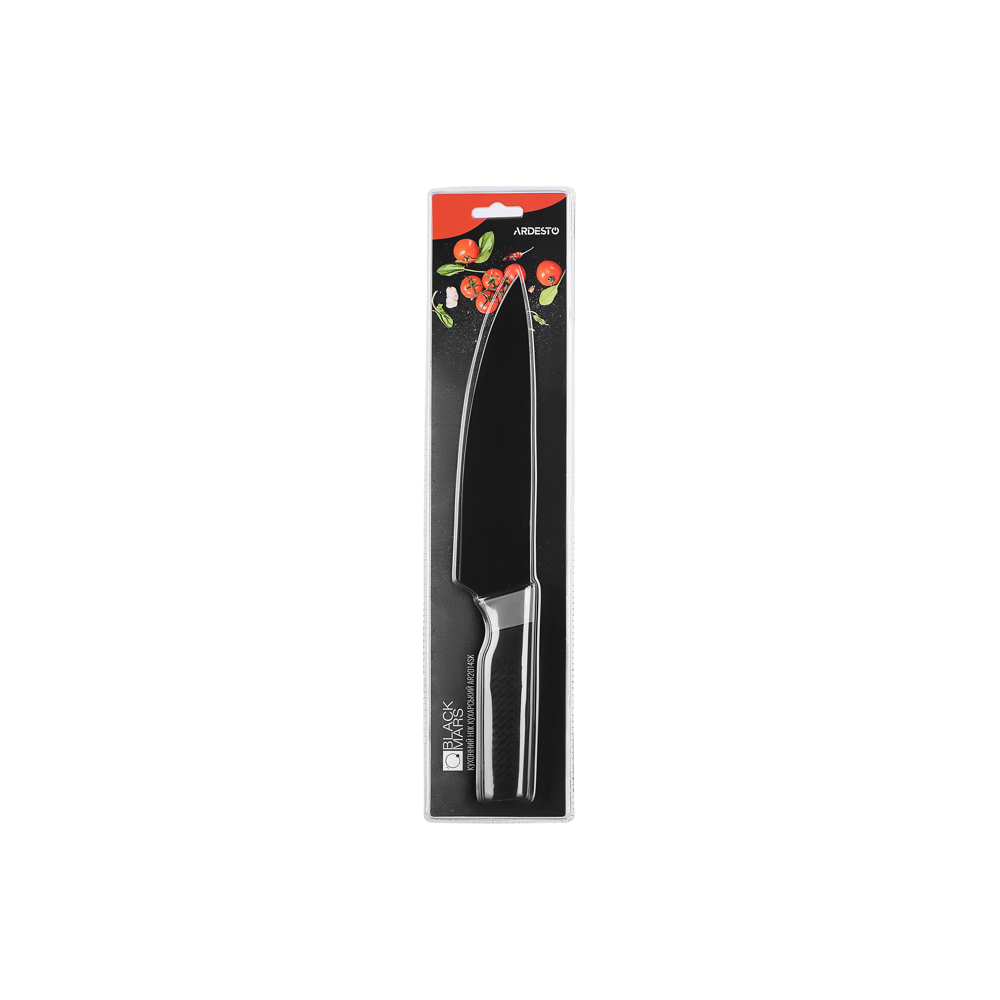 ARDESTO AR2014SK Chef knife Black Mars, 33 сm, Black, Plastic