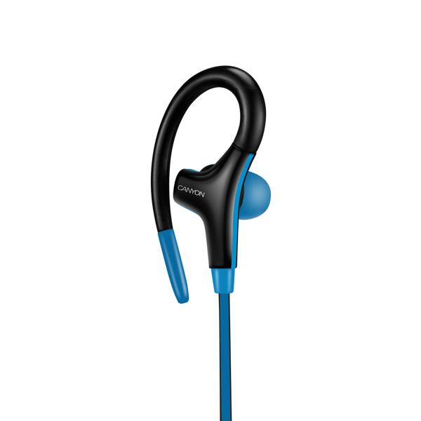 ყურასასმენი CANYON Stereo sport earphones CNS-SEP2BL