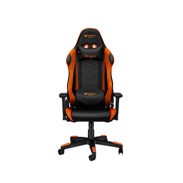 gaming სკამი Canyon 3D armrest black+Orange CND-SGCH4