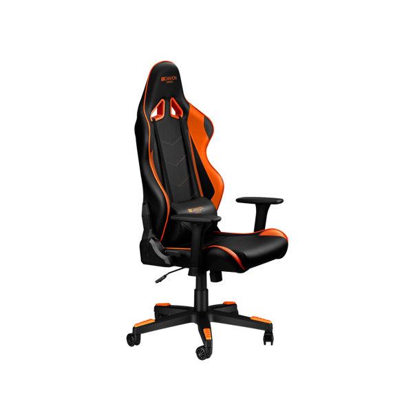 gaming სკამი Canyon 3D armrest black+Orange CND-SGCH4