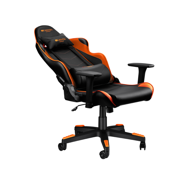 gaming სკამი Canyon 3D armrest black+Orange CND-SGCH4