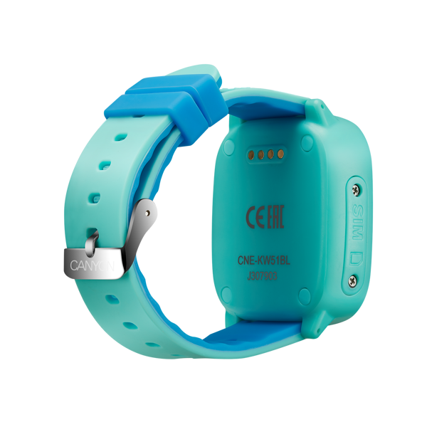 საბავშვო Canyon smartwatch 1.22 inch iOS and android Blue CNE-KW51BL