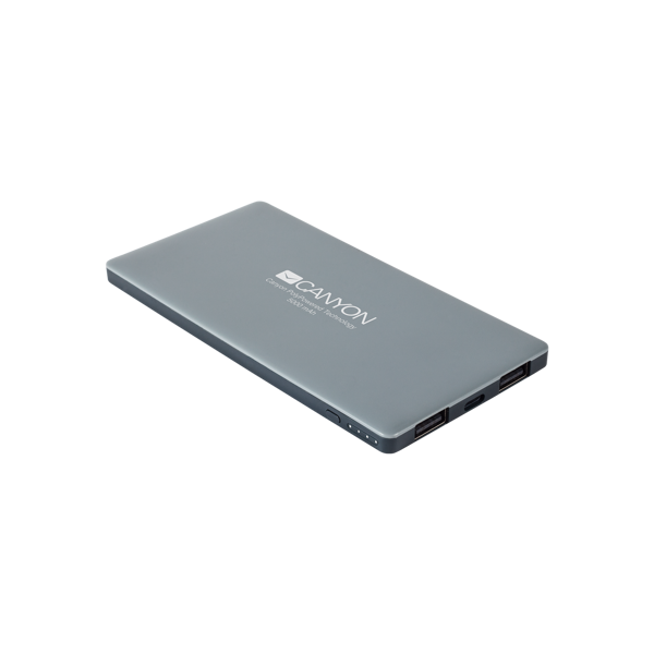 პორტატული დამტენი CANYON Power bank 5000mAh CNS-TPBP5DG