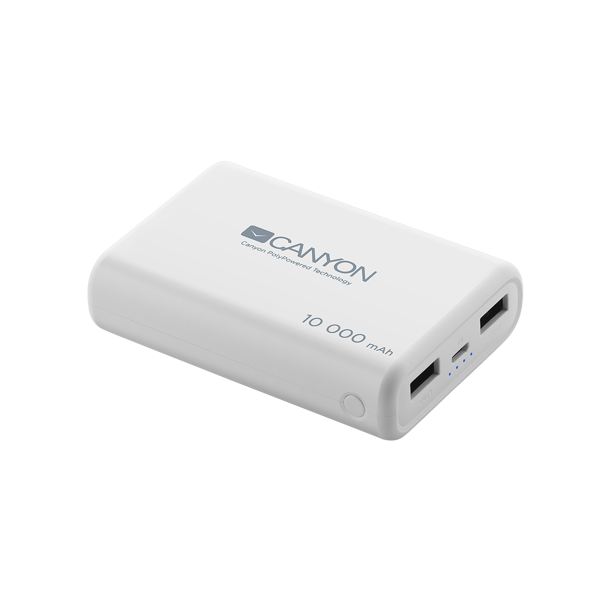 პორტატული დამტენი CANYON Power bank 10000mAh CNS-CPBP10W