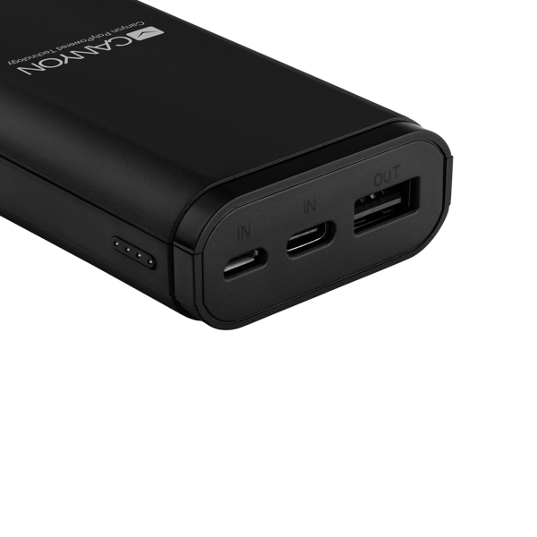 პორტატული დამტენი CANYON Power bank 10000mAh CNE-CPB010B