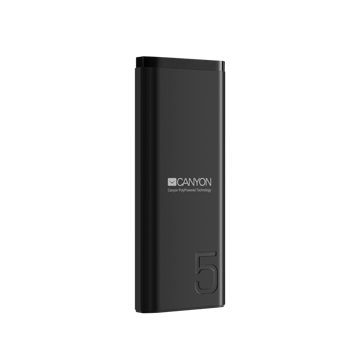 პორტატული დამტენი CANYON Power bank 5000mAh CNE-CPB05B