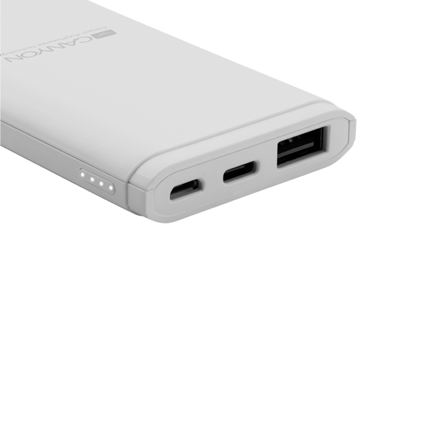 პორტატული დამტენი CANYON Power bank 5000mAh CNE-CPB05W